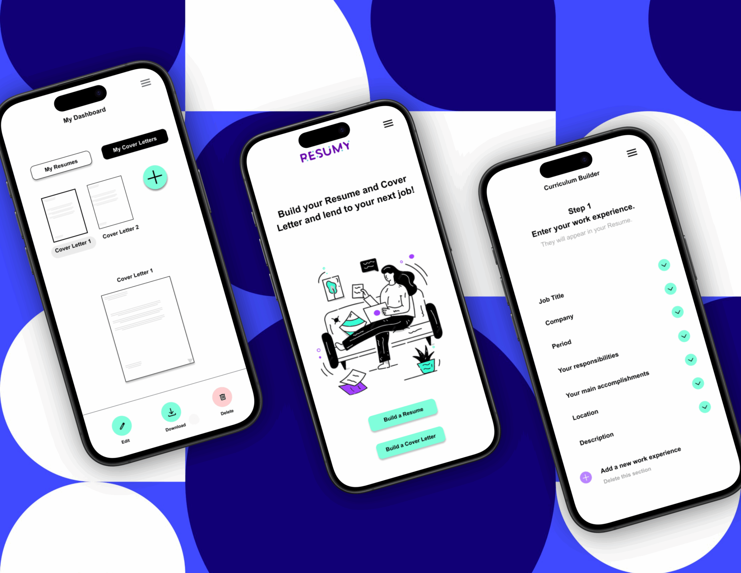 Resumy – UX Design for an AI-Powered Resume Builder